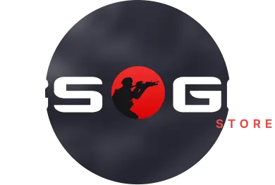 The logo with a soldier wielding a gun for CS:GO store